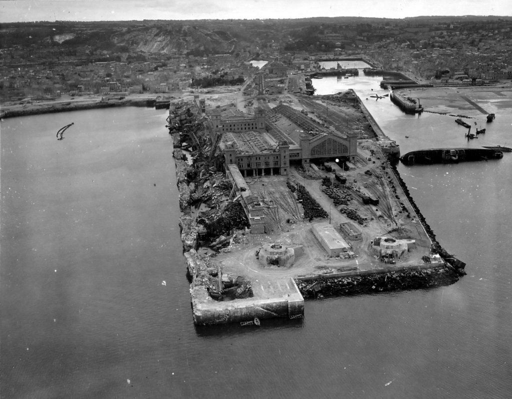 cherbourgharbourstationseenfromtheair.jpg